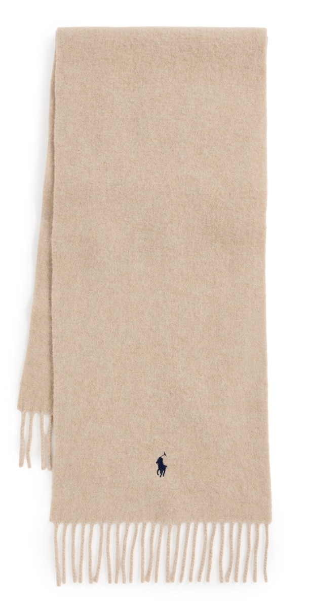 Polo Ralph Lauren Solid Recycled Wool Scarf Andover
