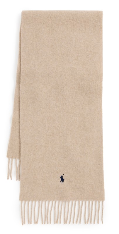 Polo Ralph Lauren Solid Recycled Wool Scarf Andover