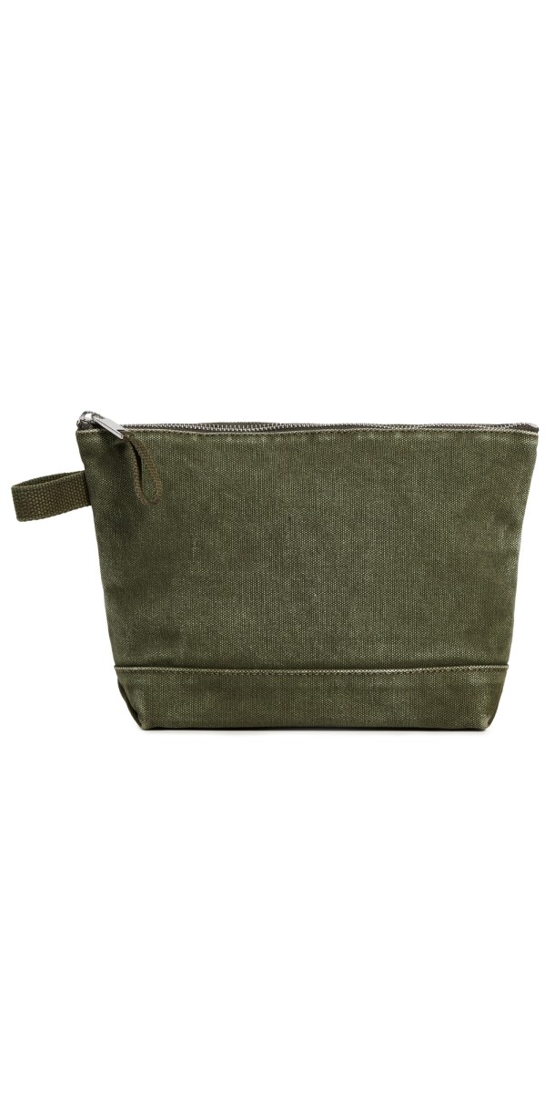 Alex Mill The Perfect Canvas Pouch Military Oliv