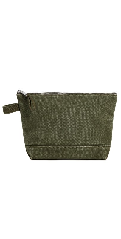 Alex Mill The Perfect Canvas Pouch Military Oliv