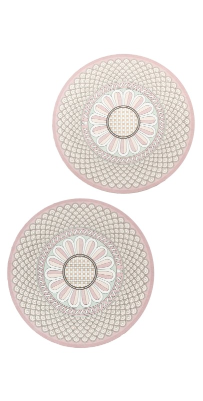 La DoubleJ Hardback Placemats Set of 2 Napol