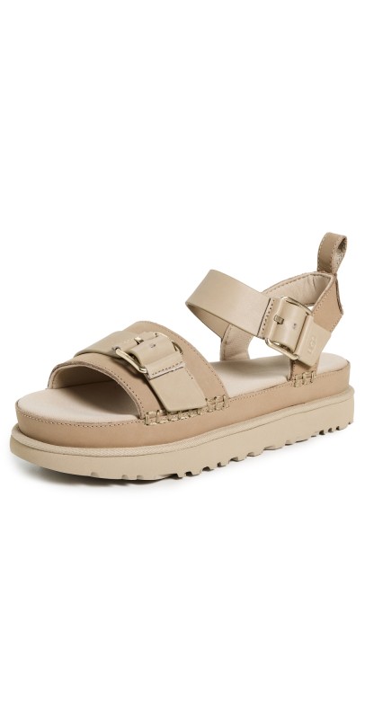 UGG Goldenstar Villa Sandals Mustard Seed
