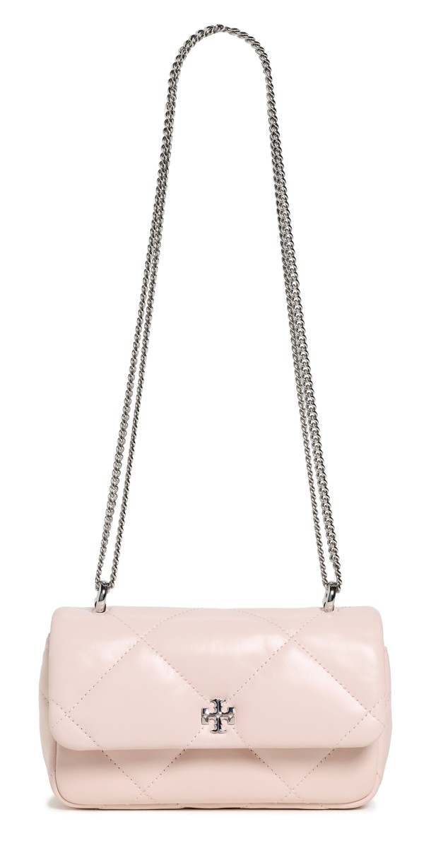 Tory Burch Kira Diamond Quilt Mini Bag Soft Pink