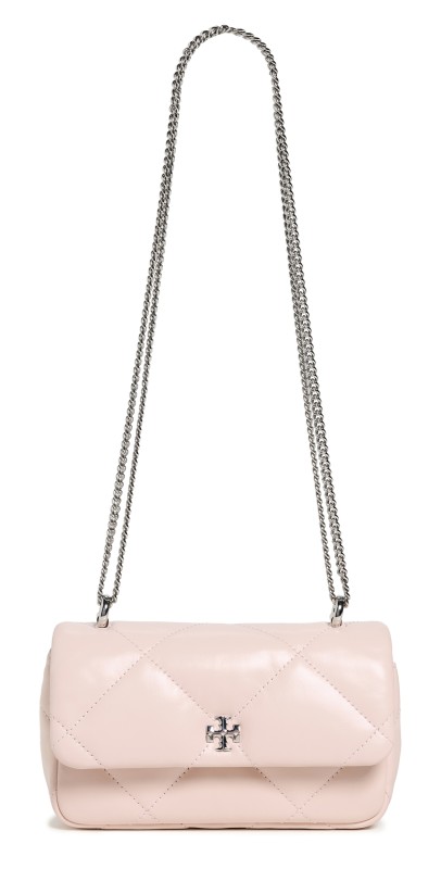 Tory Burch Kira Diamond Quilt Mini Bag Soft Pink