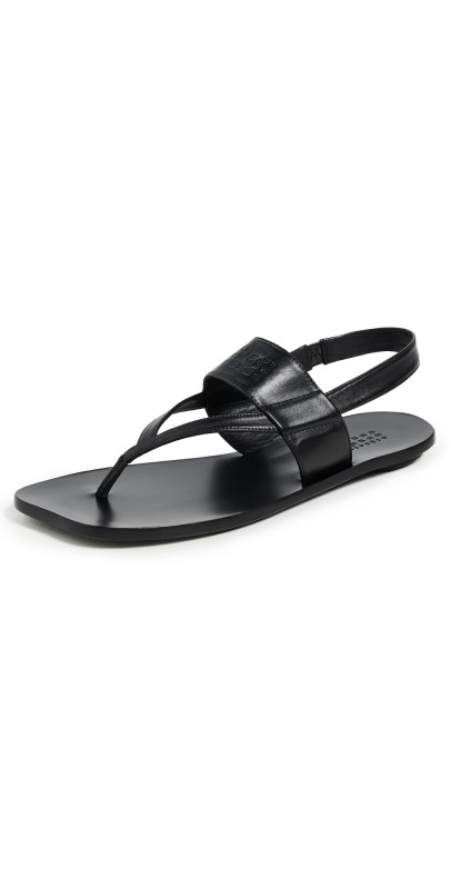 MM6 Maison Margiela Thong Sandals Black