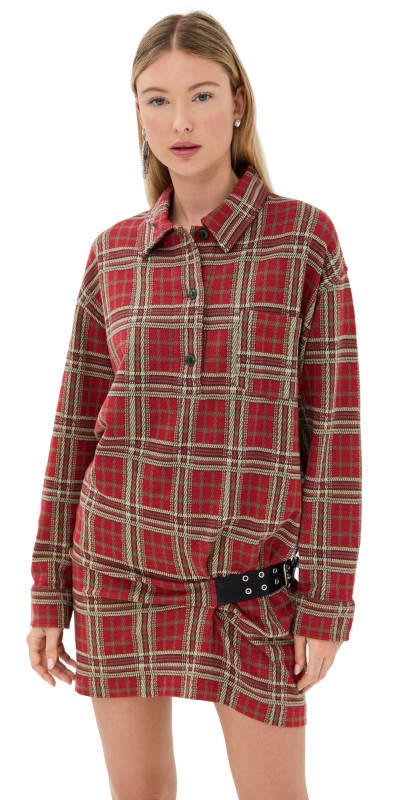 Isabel Marant Blandia Dress Red
