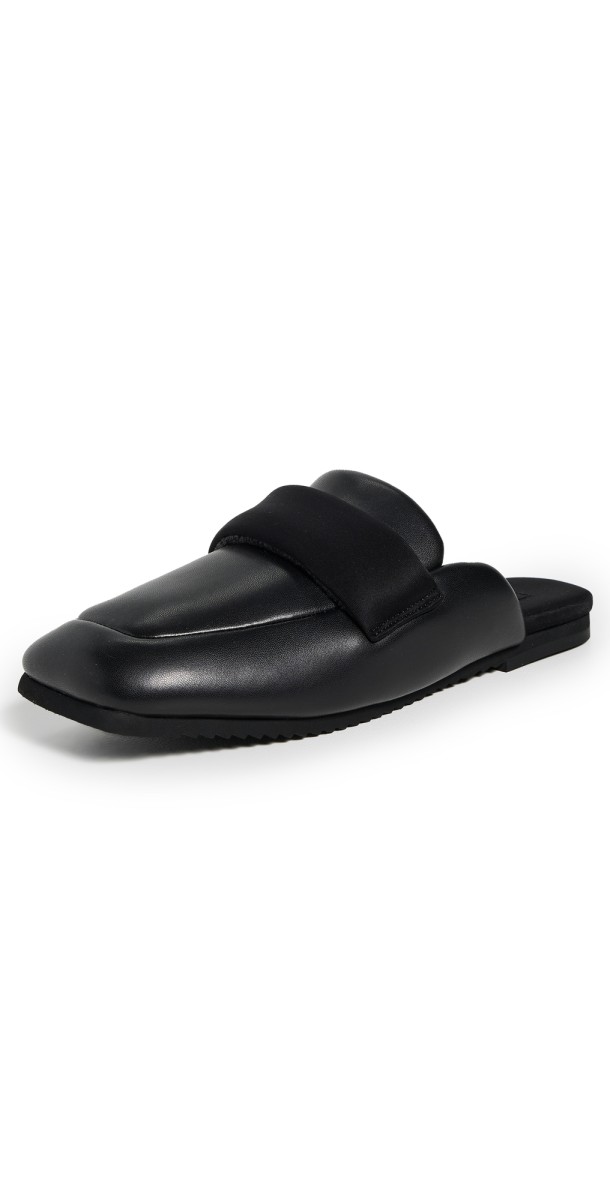 ROAM Puffy Loafers Black