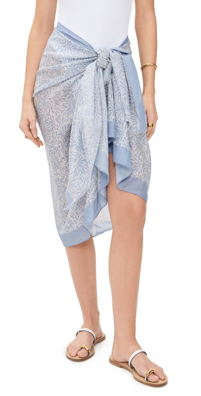 Faherty Rain Washed Frond Pareo 452 Rain Washed