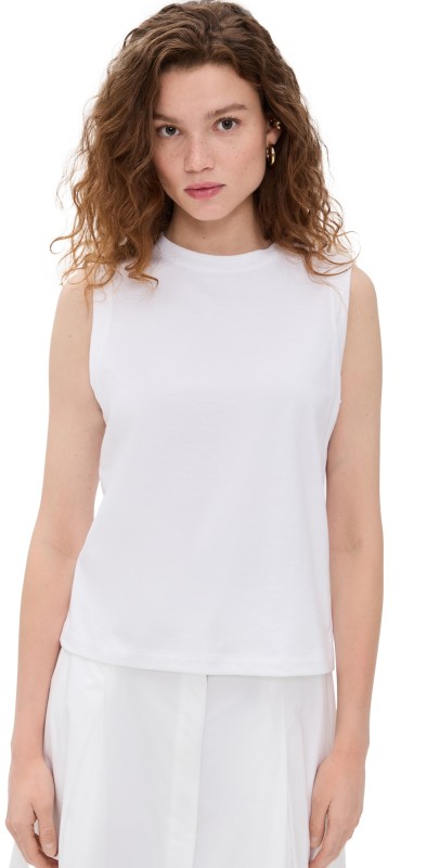 Vince Crew Neck Muscle Tee Black