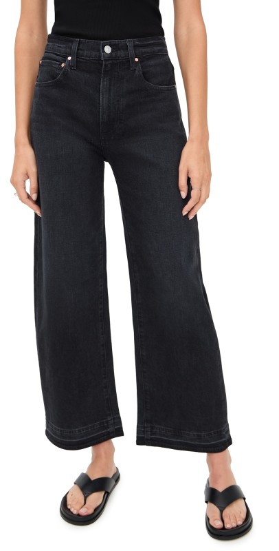 PAIGE Arellia Ankle Pants Black Void