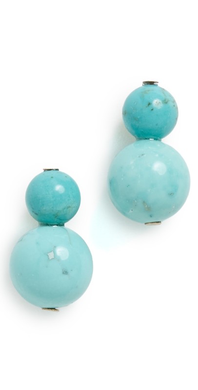 Jennifer Behr Cara Earrings Turquois