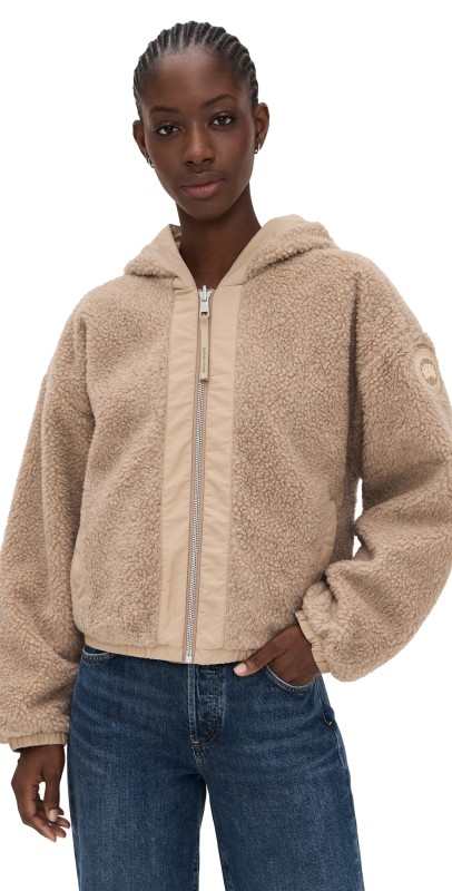 Canada Goose Alberni Reversible Bomber Jacket Desert Sand