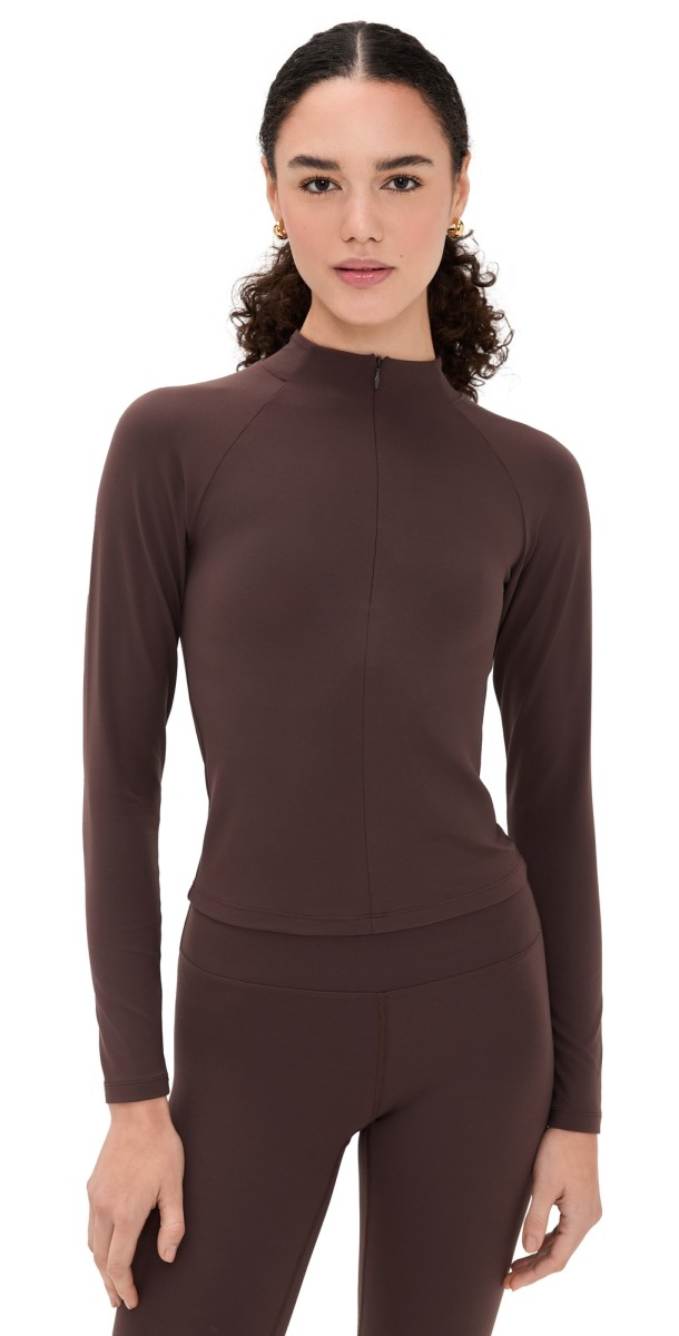 Year of Ours Studio Pullover Dark Oak