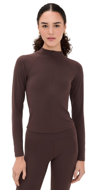 Year of Ours Studio Pullover Dark Oak