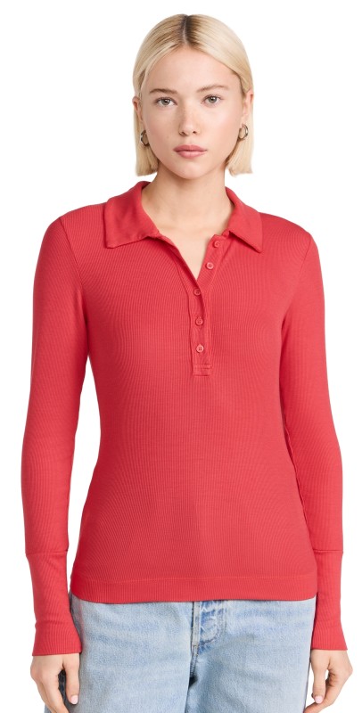 Stateside 2x1 Fine Rib Polo Sumo