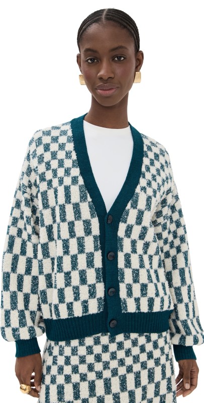 De Loreta Victoria Cardigan Forest Chess