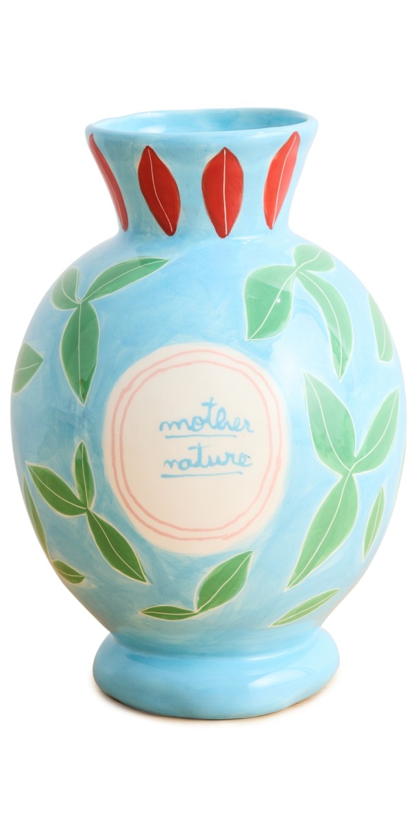 Laetitia Rouget Mother Nature Flower Vase Blue/Mult