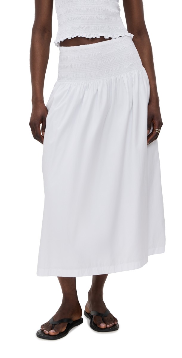 Madewell Sophia Skirt White