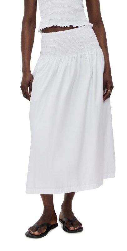 Madewell Sophia Skirt White