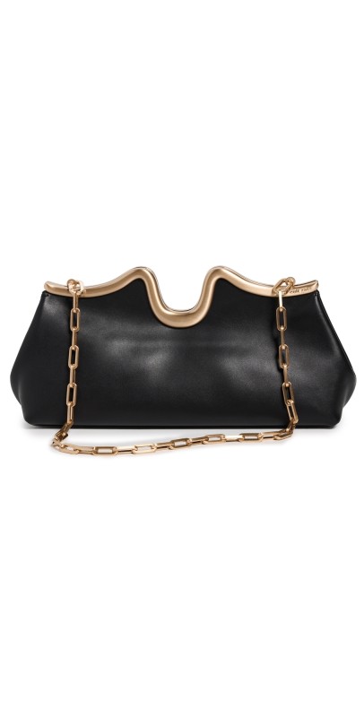 Cult Gaia Valma Clutch Black