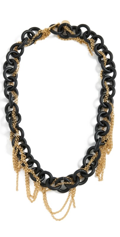 Rachel Comey Finch Mesh Necklace Black