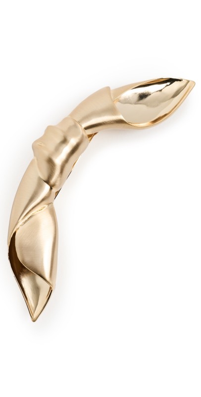 Cult Gaia Winnie Hair Clip Brushed Brass
