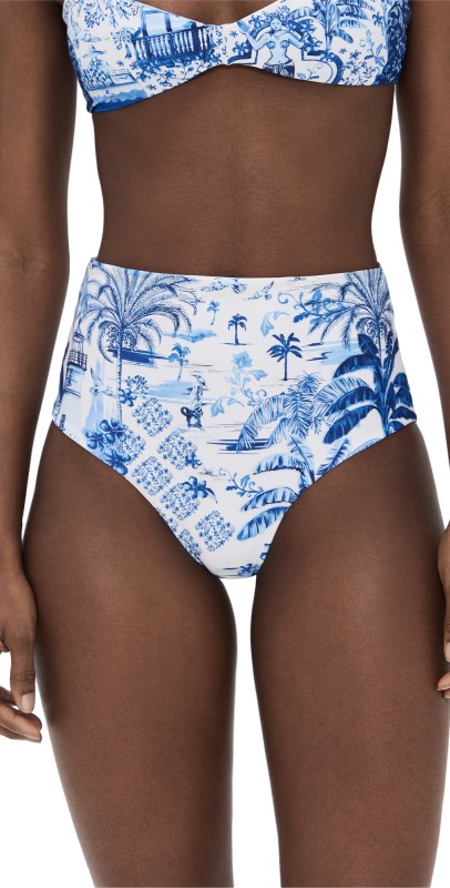 Agua Bendita Alicia Tales Bikini Bottoms Multicolor