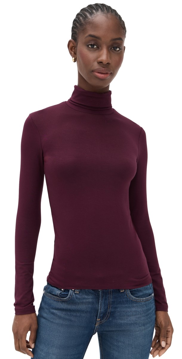 Sold Out NYC The Turtleneck in Bordeaux Bordeaux