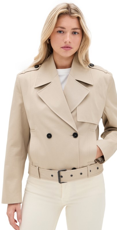 ANINE BING Greer Jacket Oatmeal