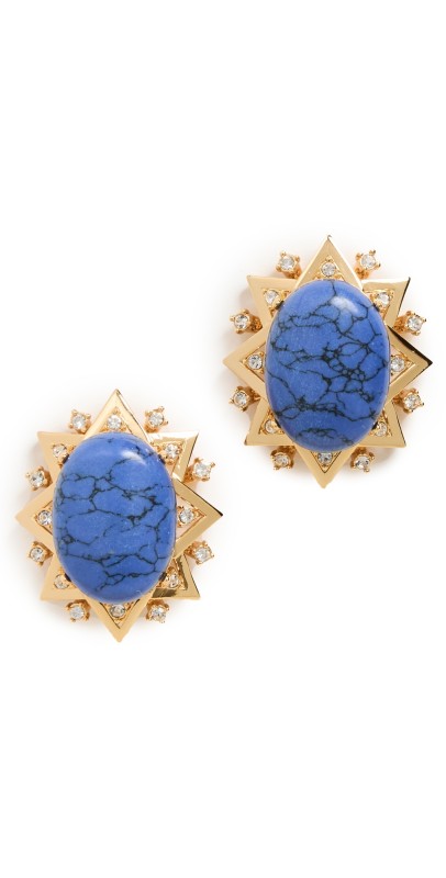 Lele Sadoughi Starlet Earrings Indigo 400