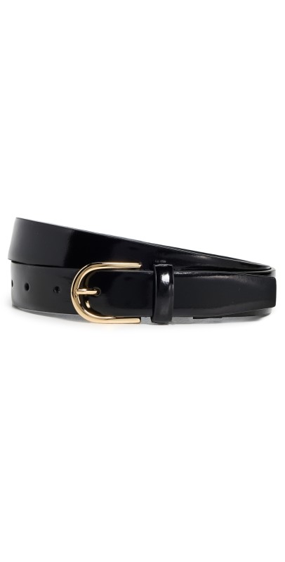Vince Spazzolato Belt Black / Gold