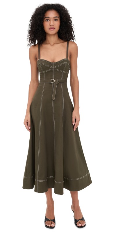 Hill House Home The Fiona Dress Slate Black