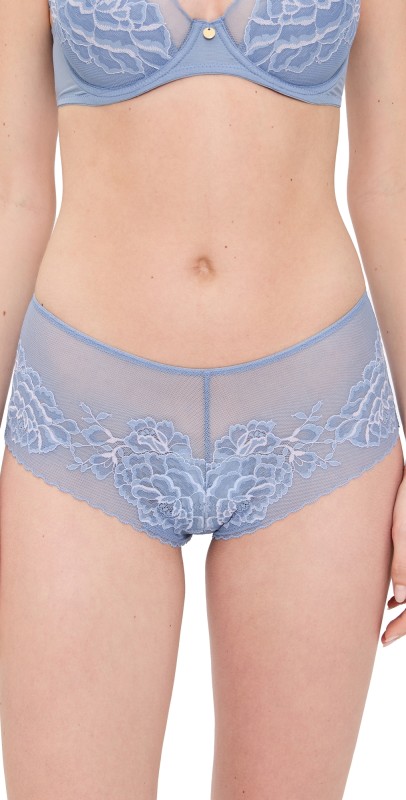 Natori Natori Flora Girl Briefs Flora Blue/Mulbr