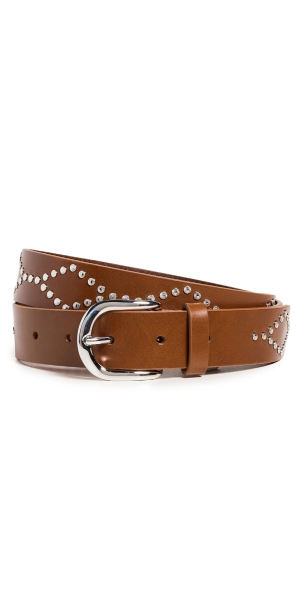 Isabel Marant Liliana Belt Black/Silver