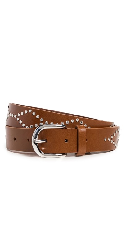 Isabel Marant Liliana Belt Black/Silver