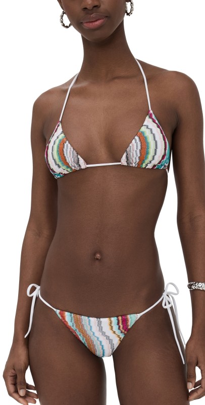 Missoni Bikini Set MULTICOLOR w/WHITE BASE