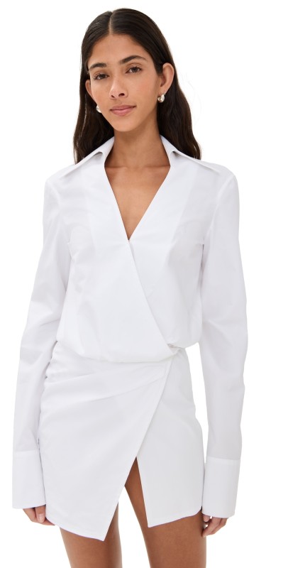 The Attico Mini Dress White