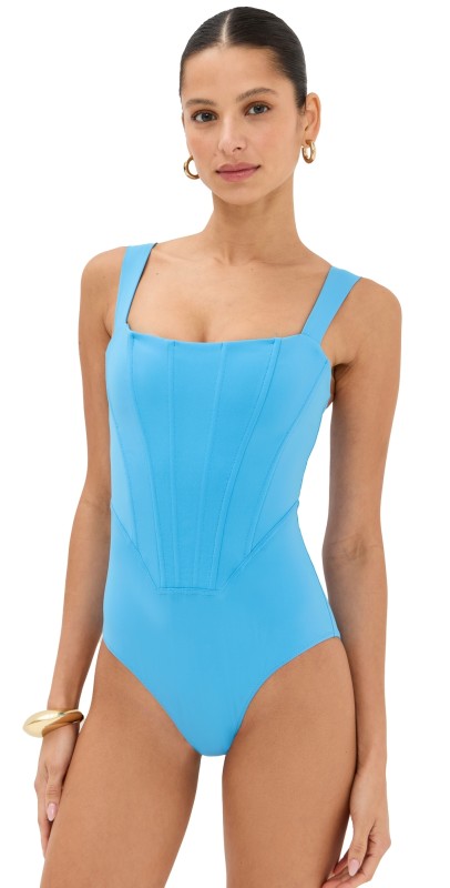 STAUD Adelaide One Piece Sky Blue