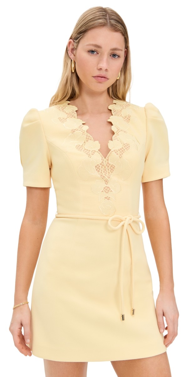 Rebecca Vallance Lulu Mini Dress Popcorn