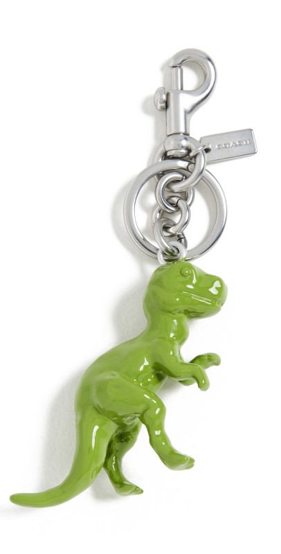 Coach T-Rex Bag Charm Key Chain Gr