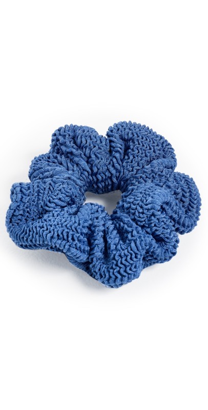 Hunza G Scrunchie Metallic Denim