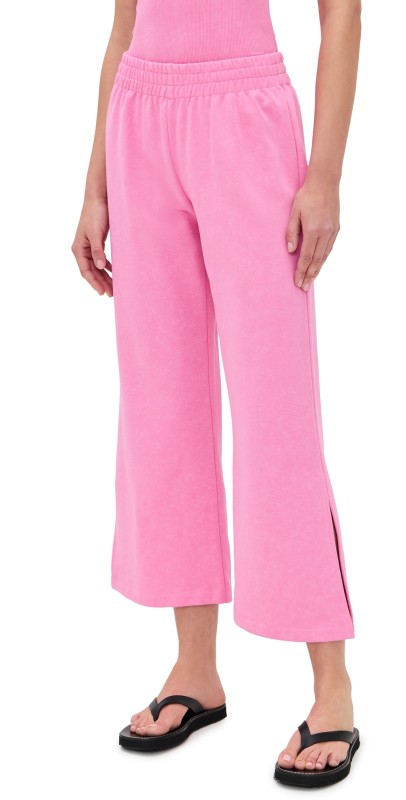 LNA Aden Sweatpants Stone Wash Pink
