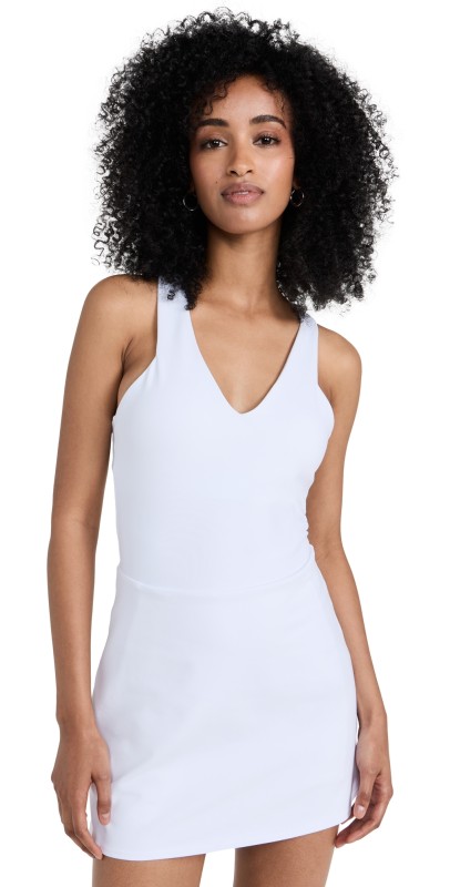 Alo Yoga Airbrush Real Dress White