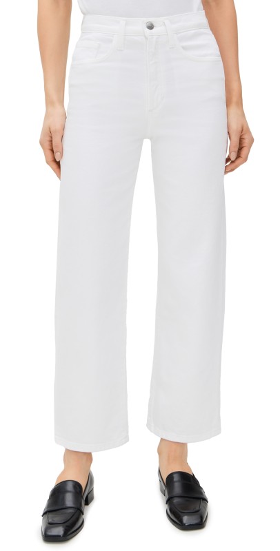 Joe's Jeans The Margot Crop Straight Jeans White