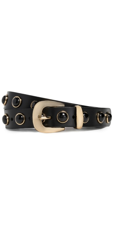 Madewell Clean Western Belt True Black Multi