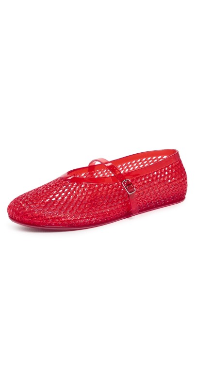 Intentionally Blank Classy Jelly Flats Cherry