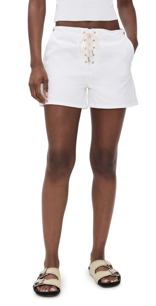 RE/DONE The Boardwalk Shorts White