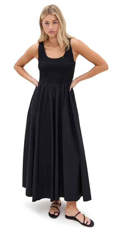 XIRENA Florence Dress Black