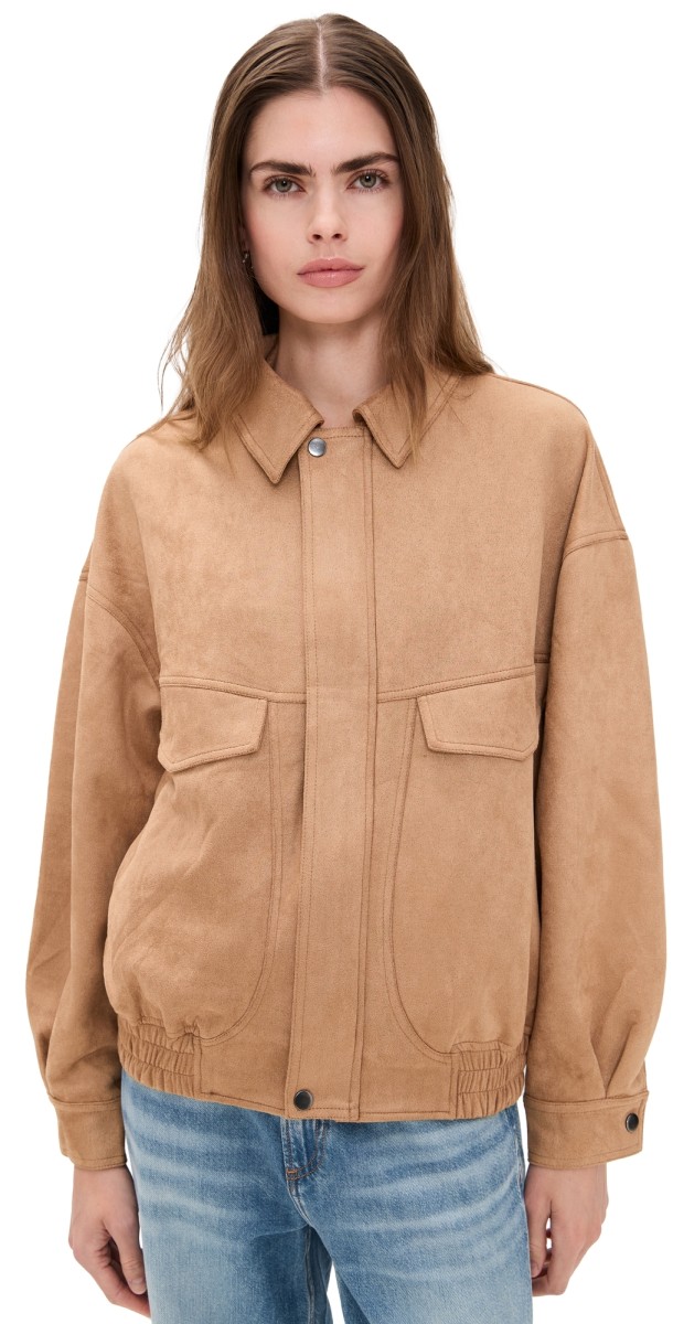 Lioness Palm Desert Bomber Jacket Chocolate