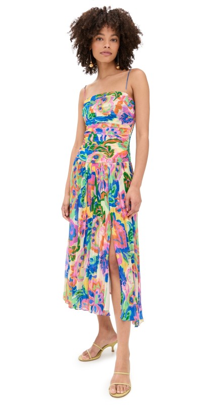Amanda Uprichard Lumiere Dress Fleetwood Print